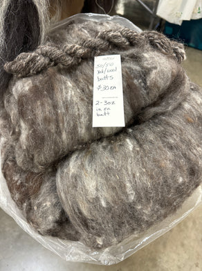 Yak/Wool Batt